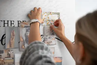 Tableau d’affichage en liège Inscription souvenirs