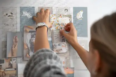 Tableau de liège Calendrier des chats