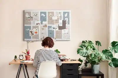 Tableau de liège Calendrier des chats