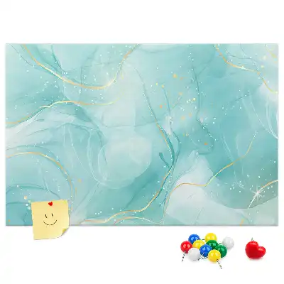 Tableau d’affichage en liège Pierre liquide artistique