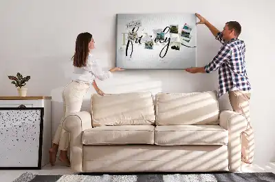 Tableau de liège Mot "family" proches