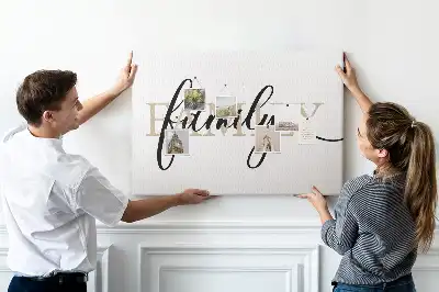 Tableau de liège Mot "family" proches