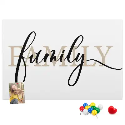 Tableau de liège Mot "family" proches
