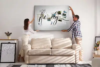 Tableau de liège Mot "family" proches