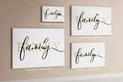 Tableau de liège Mot "family" proches
