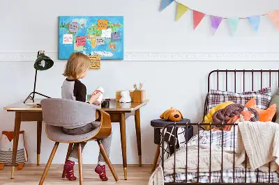 Tableau en liège déco Carte dessin animé