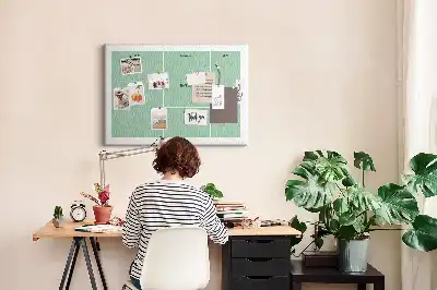 Tableau en liège déco Organisateur de bureau