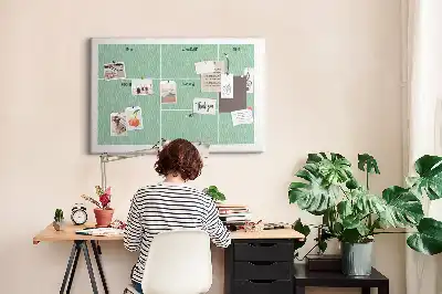Tableau en liège déco Organisateur de bureau