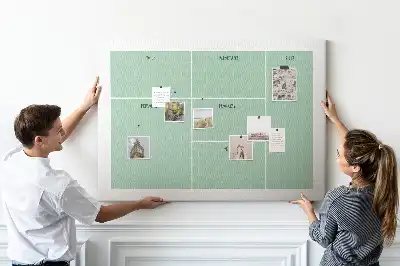 Tableau en liège déco Organisateur de bureau