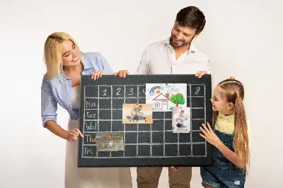 Tableau de liège Emploi du temps de l'enfant