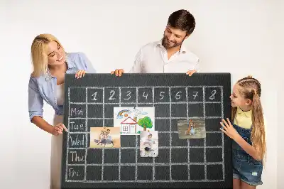 Tableau de liège Emploi du temps de l'enfant