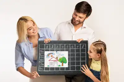 Tableau de liège Emploi du temps de l'enfant