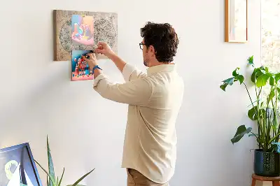 Tableau d’affichage en liège Monde globe carte