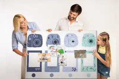 Tableau de liège Cadres polaroid