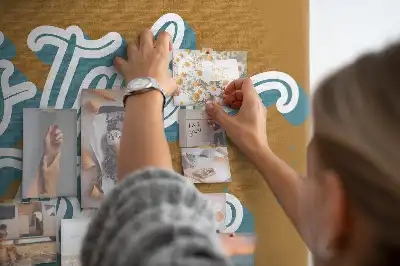 Tableau d’affichage en liège Partons en voyage