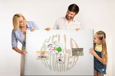 Tableau de liège Bonjour l'été