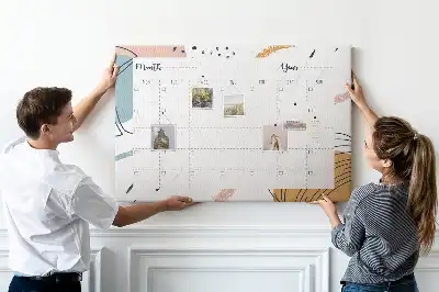 Tableau de liège Organisateur d'affaires