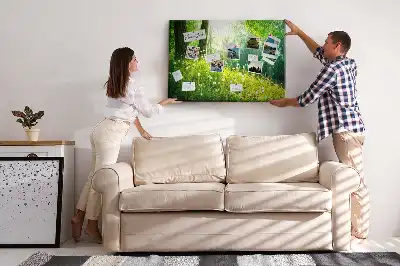 Tableau en liège déco Nature printanière