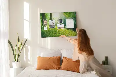 Tableau en liège déco Nature printanière