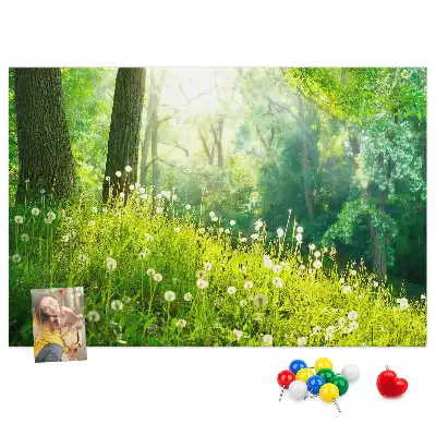 Tableau en liège déco Nature printanière