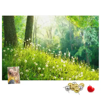 Tableau en liège déco Nature printanière