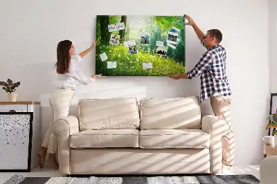 Tableau en liège déco Nature printanière
