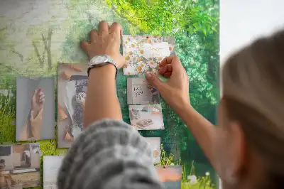Tableau en liège déco Nature printanière
