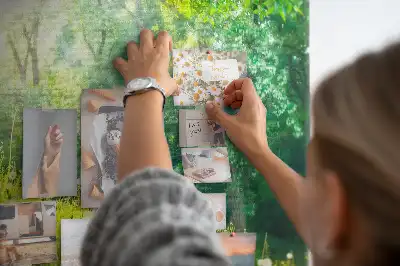 Tableau en liège déco Nature printanière