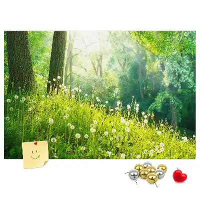 Tableau en liège déco Nature printanière