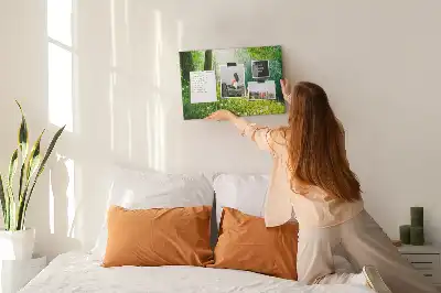 Tableau en liège déco Nature printanière