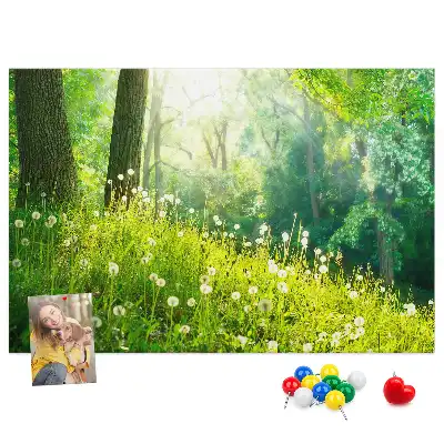 Tableau en liège déco Nature printanière