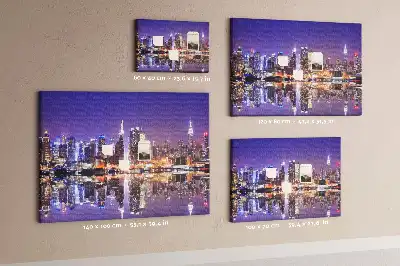 Tableau d’affichage en liège New York la nuit