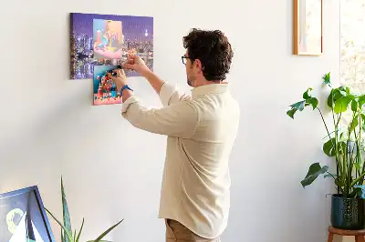 Tableau d’affichage en liège New York la nuit