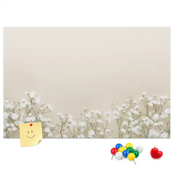 Tableau en liège déco Bourgeons de fleurs ouverts
