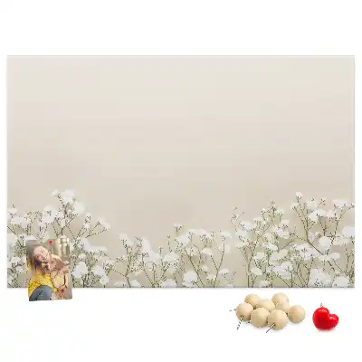 Tableau en liège déco Bourgeons de fleurs ouverts