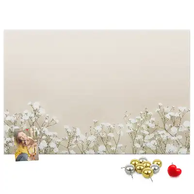 Tableau en liège déco Bourgeons de fleurs ouverts