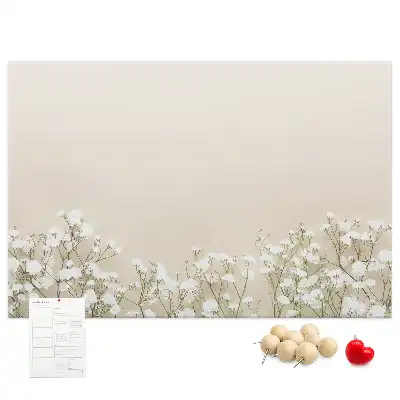 Tableau en liège déco Bourgeons de fleurs ouverts