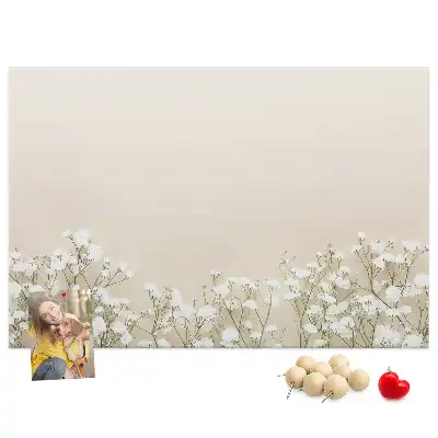 Tableau en liège déco Bourgeons de fleurs ouverts