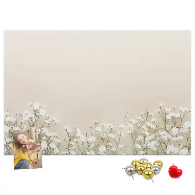 Tableau en liège déco Bourgeons de fleurs ouverts