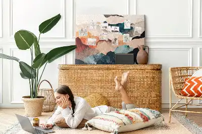 Tableau d’affichage en liège Paysage art