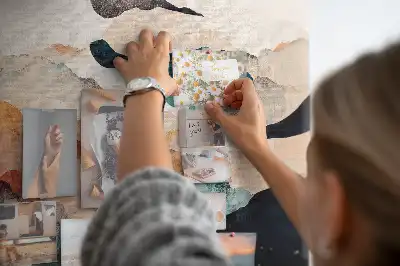 Tableau d’affichage en liège Paysage art