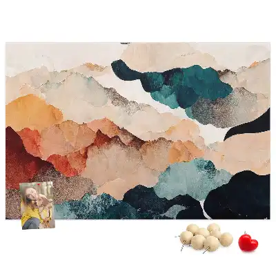 Tableau d’affichage en liège Paysage art