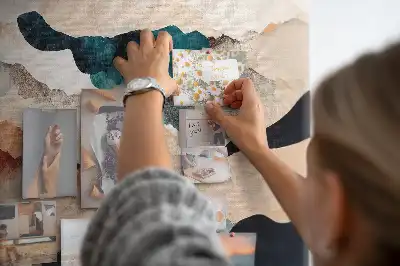 Tableau d’affichage en liège Paysage art