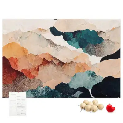 Tableau d’affichage en liège Paysage art