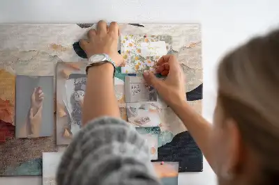 Tableau d’affichage en liège Paysage art