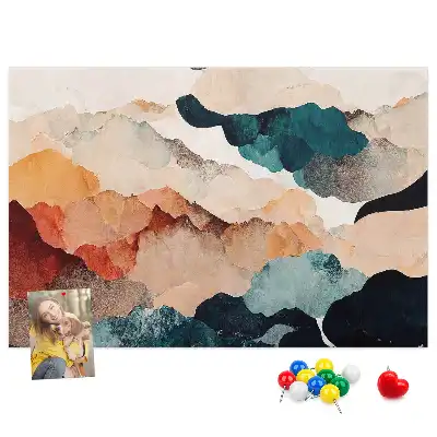 Tableau d’affichage en liège Paysage art