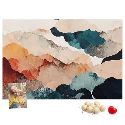 Tableau d’affichage en liège Paysage art