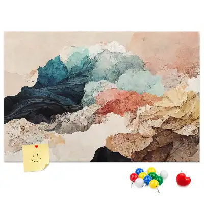 Tableau de liège Paysage artistique non conventionnel