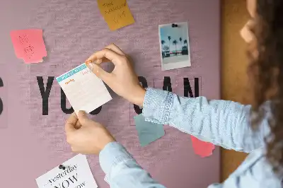 Tableau d’affichage en liège Yes You Can