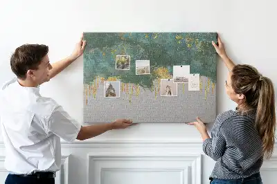 Tableau de liège Motif élégant sur toile